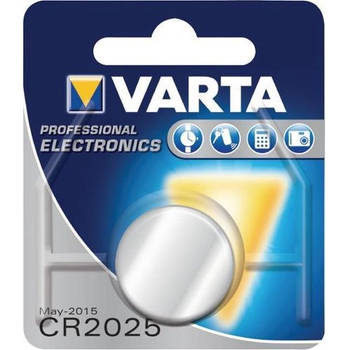 Varta CR2025 knoopcel batterij - 10 stuks