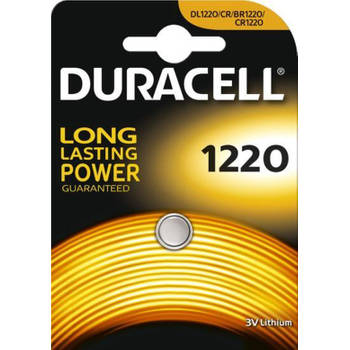 Duracell CR1220 lithium 3v