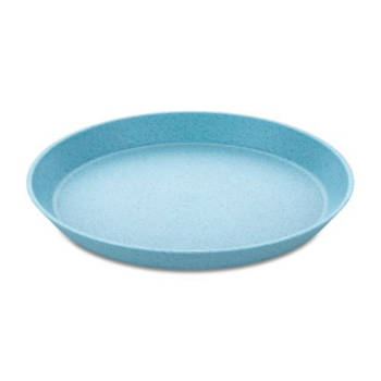 Koziol - Rond bord, 20.5 cm, Organic, Frostie Blauw - Koziol Connect Plate