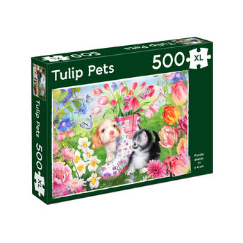 Tucker's Fun Factory XL Puzzel - Tulip Pets (500 XL)