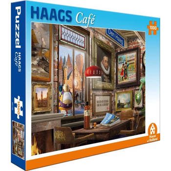 Haags Café Puzzel 1000 Stukjes