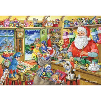 No.5 - Santa's Workshop Puzzel 500 Stukjes