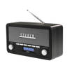 Denver DAB Radio - Retro Radio - Bluetooth - DAB+/ FM - Dimbaar - Batterijen & Netstroom - DAB18DG