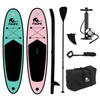 DUOSET! Pacific Sup Board Love Edition - Extra Stevig - 285 cm - Tot 100 kg - Roze/Groen