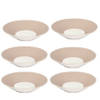 6x GreenGate Pastabord Alice creamy fudge Ø23cm - Set van 6 Stuks