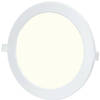 LED Downlight - Smart LED - Wifi LED - Slimme LED - Aigi Zumba - 18W - Natuurlijk Wit 4000K - Inbouw Rond - Mat Wit -