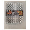 Grillplaten set van 6 Aluminium 28 x 22,5 cm