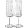 Koziol - Superglas Club No. 14 Champagneflute 100 ml Set van 2 Stuks - Kunststof - Transparant