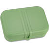 Koziol Bio-Circulair - Pascal L Lunchbox met Compartiment - Gerecycled Zonnebloemolie - Groen