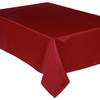 Tafelkleed rechthoekig 240 x 140 cm rood polyester - Tafellakens