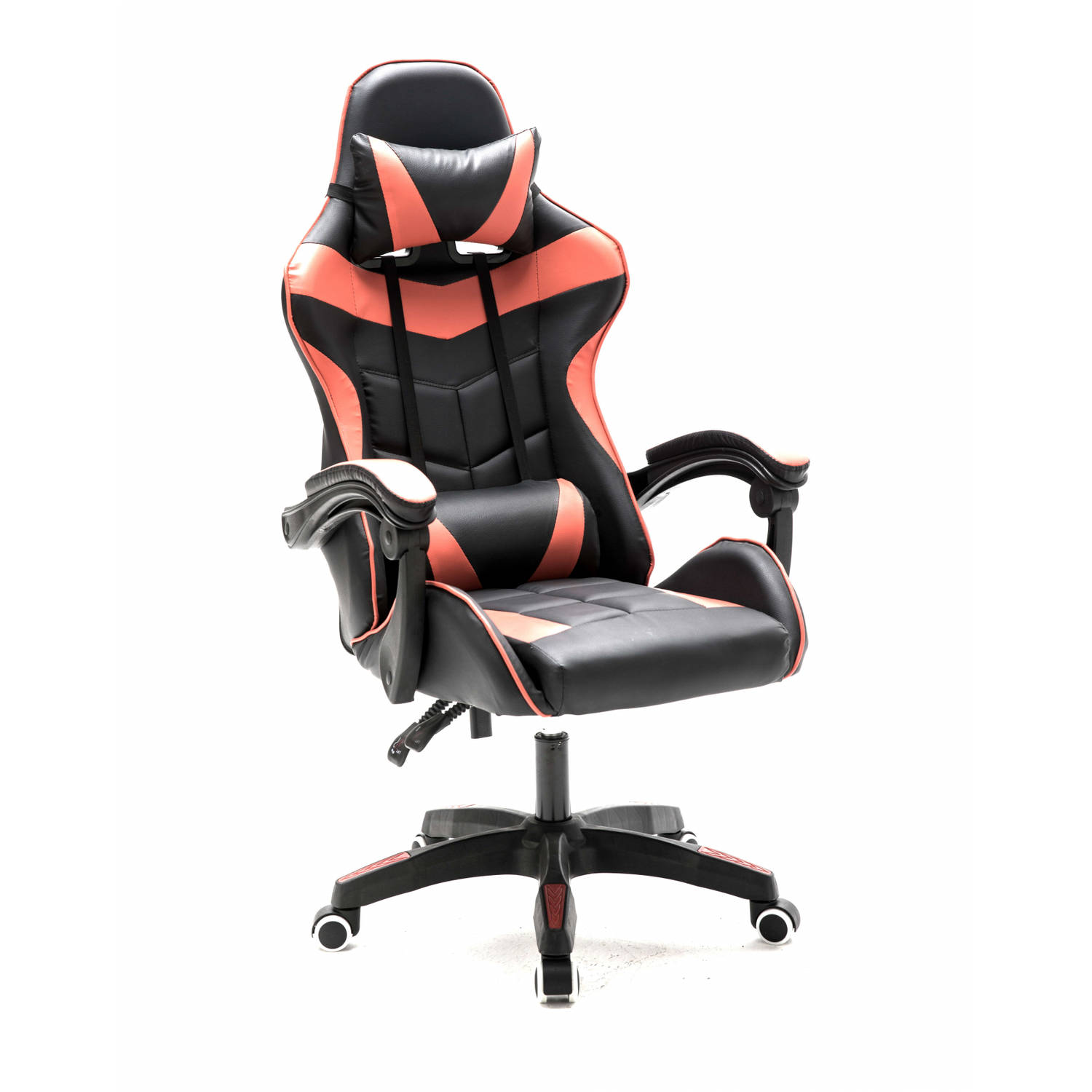 Verbinding ga verder Adverteerder Gamestoel Cyclone tieners - bureaustoel - racing gaming stoel - rood zwart  | Blokker