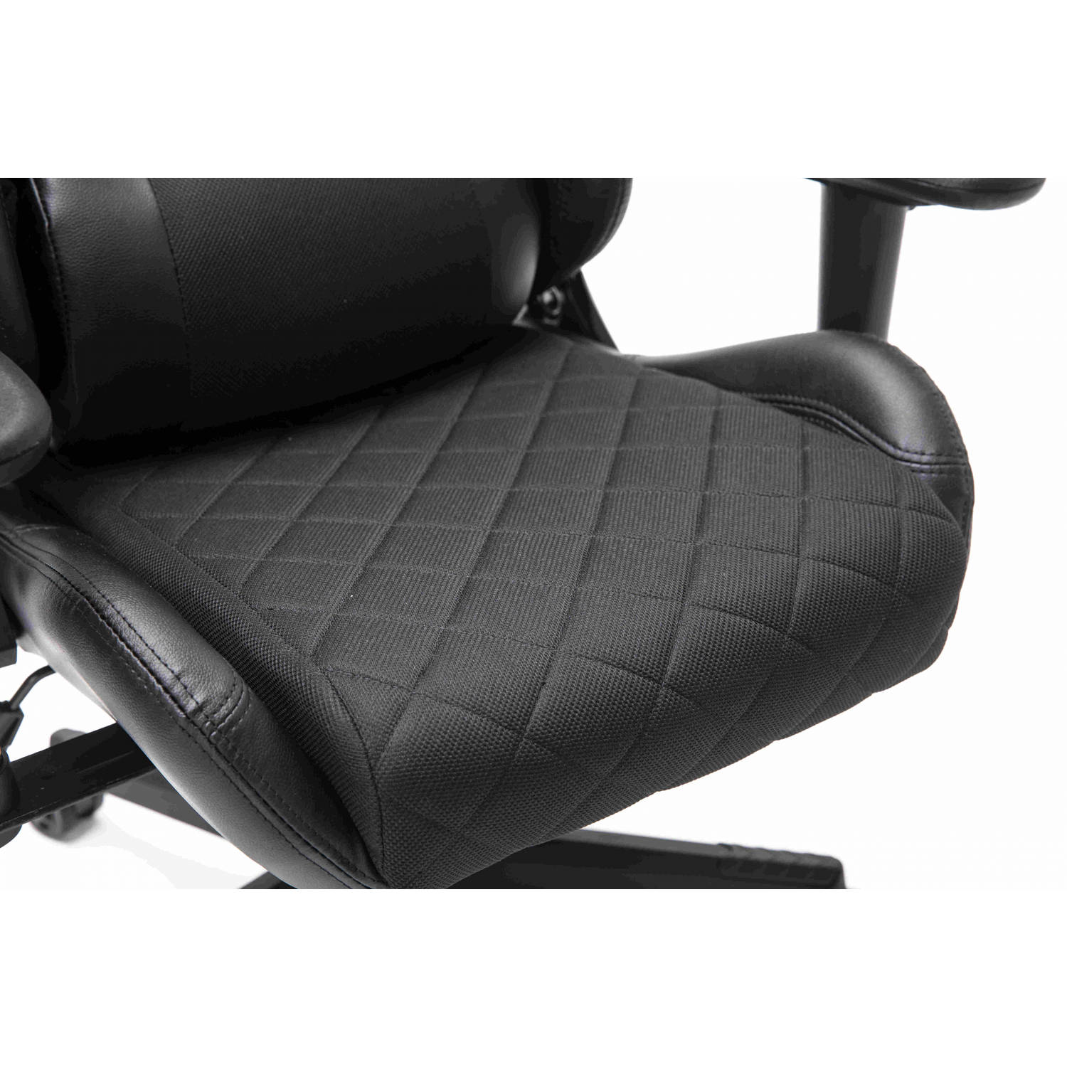 Hou op wacht Nadruk Gamestoel Classic - bureaustoel - stof bekleding - zwart | Blokker