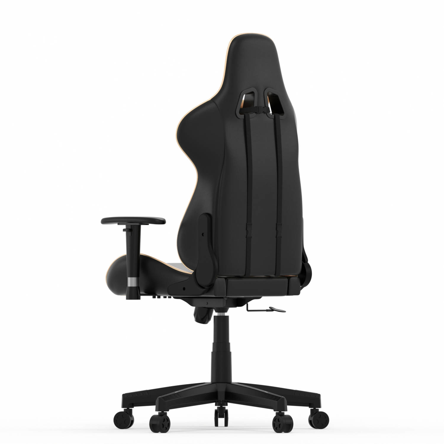 Gamestoel GoldGamer - bureaustoel - racing gaming stoel zwart goud