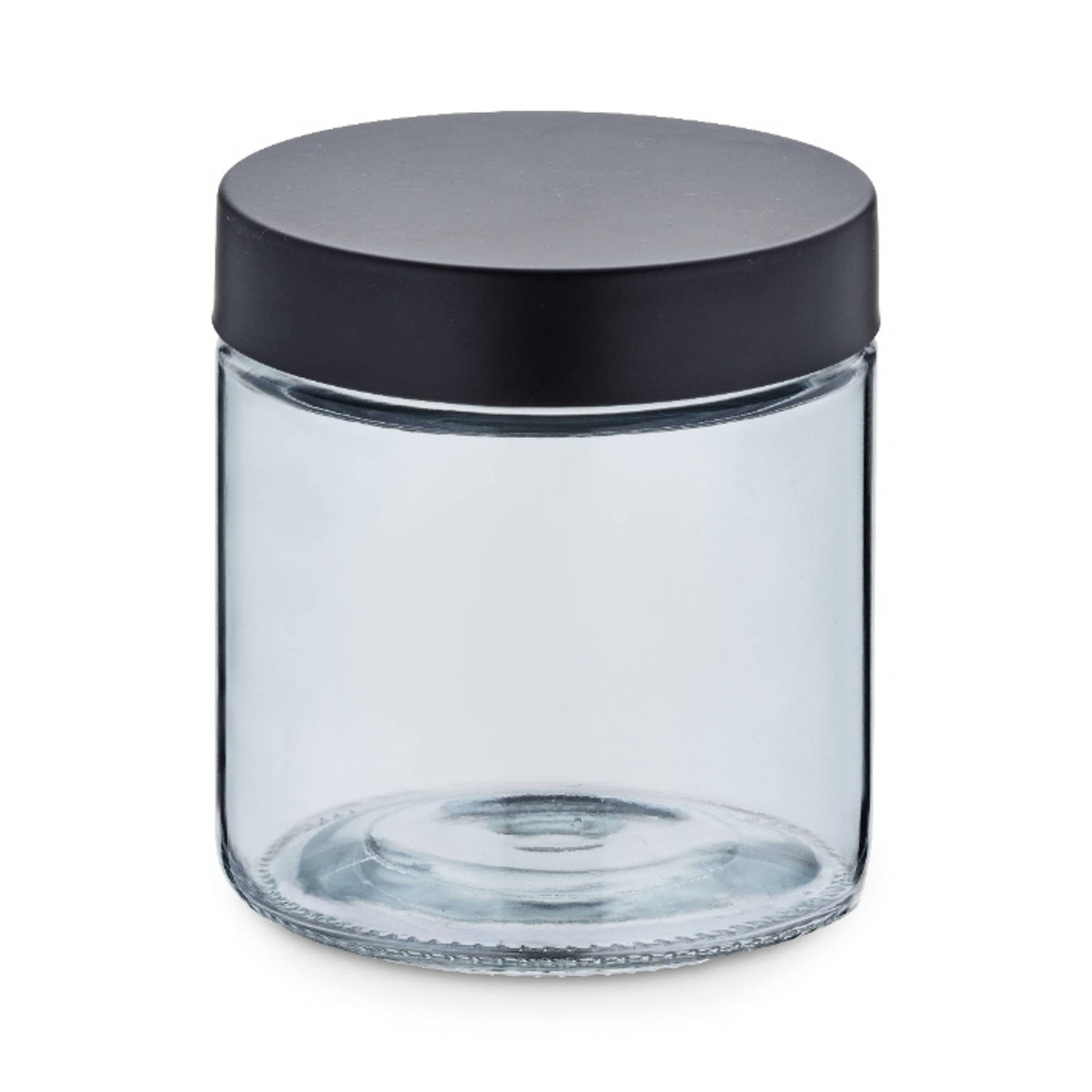 Kela - Voorraadpot, 0.8 L, Glas/RVS, Donker Grijs - Kela Bera