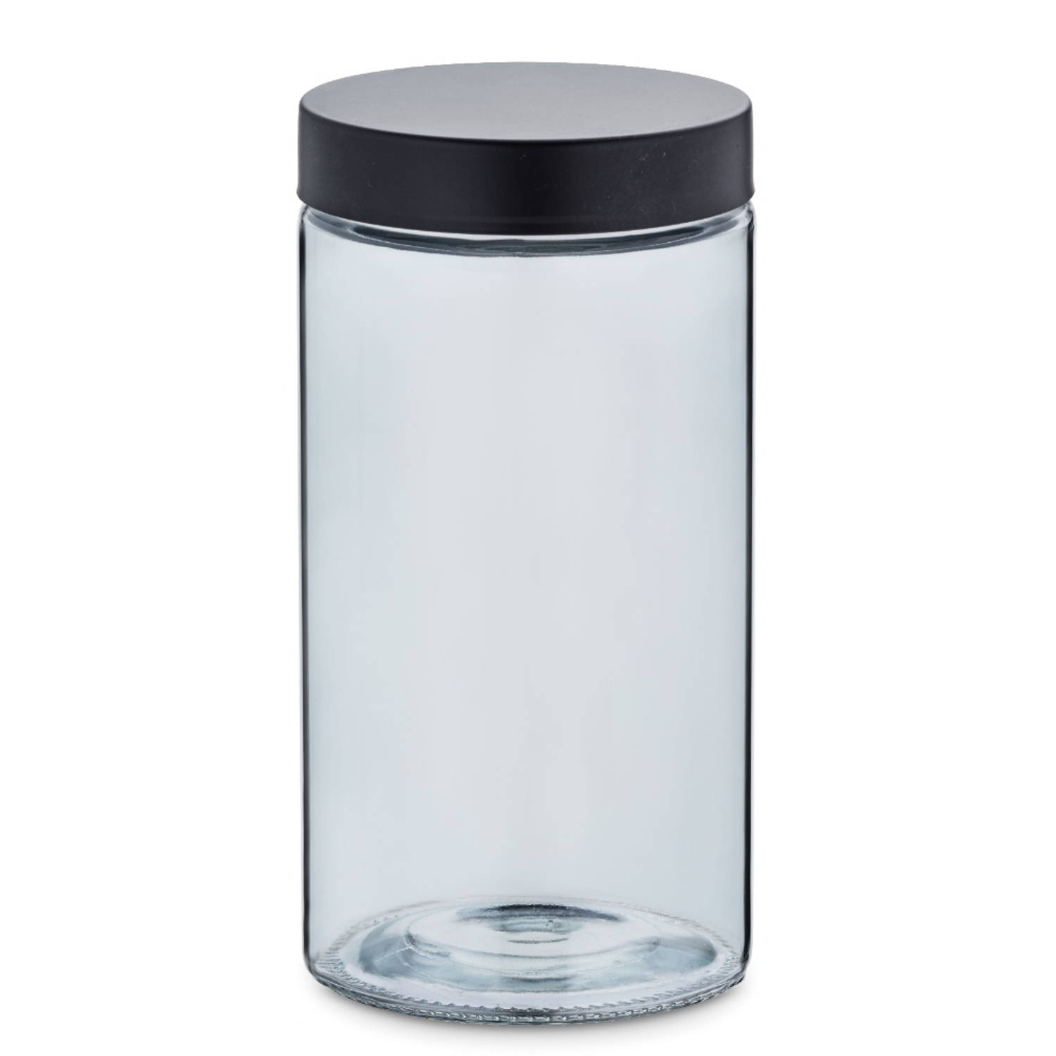 Kela - Voorraadpot, 1.7 L, Glas/RVS, Donker Grijs - Kela Bera