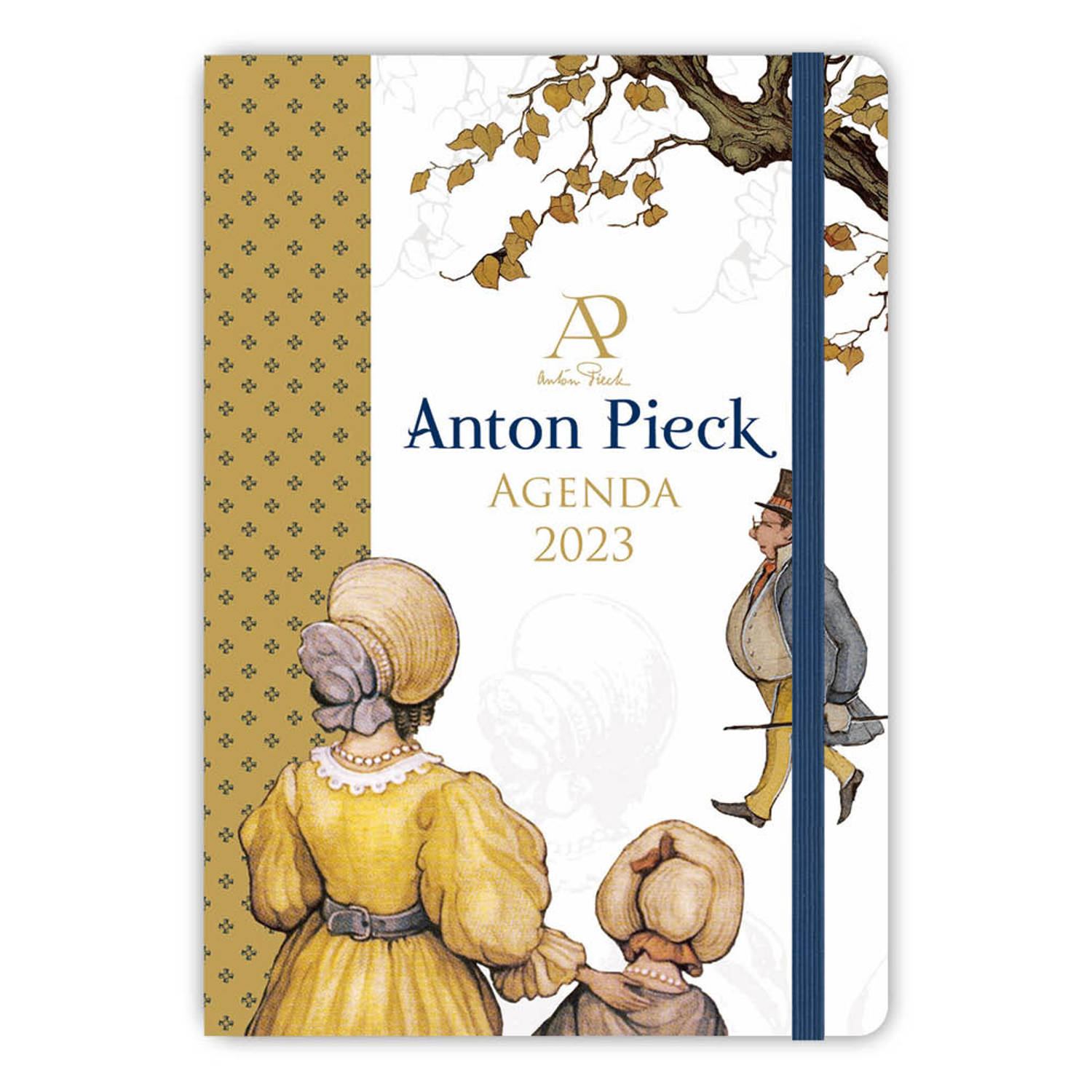 Anton Pieck weekagenda 2023 - in detail - elastische sluiting - 12,7x17,8 cm