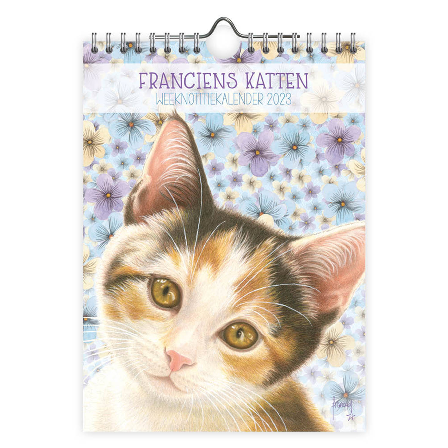 Franciens katten WEEKkalender 2023 - Bella - 16,5x23 cm