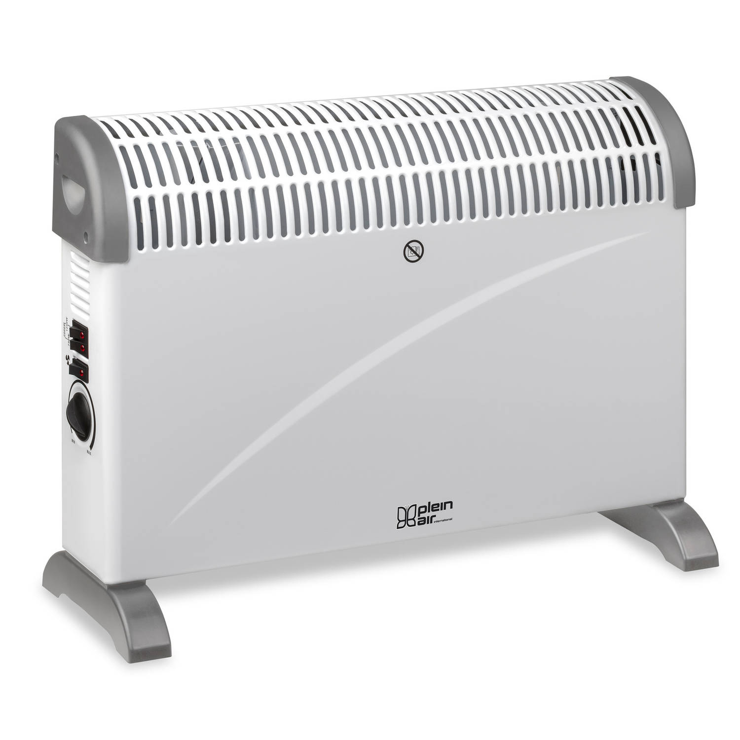 Plein Air Elektrische Heater Kachel TCT-2000 - 750/1500/2000W - Verstelbare Thermostaat - Wit