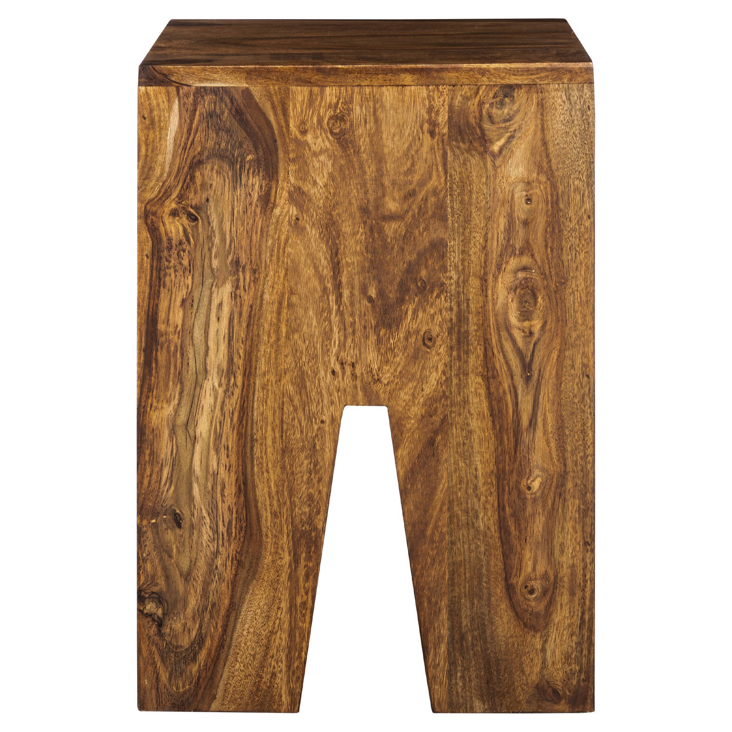 Salontafel set van 3 natuurlijke massief Sheesham hout WOMO Design