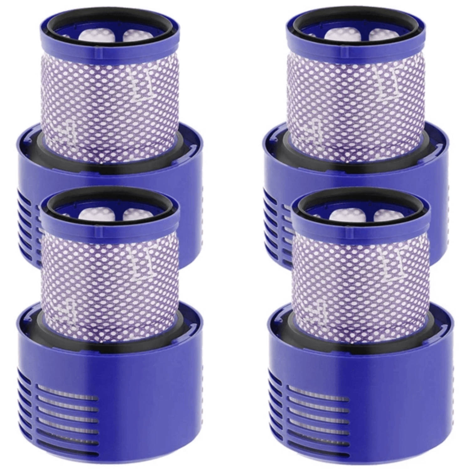 4x HEPA filter voor Dyson V10 Sv12 stofzuiger Total Clean, Parquet, Motorhead wasbaar steelstofzuiger