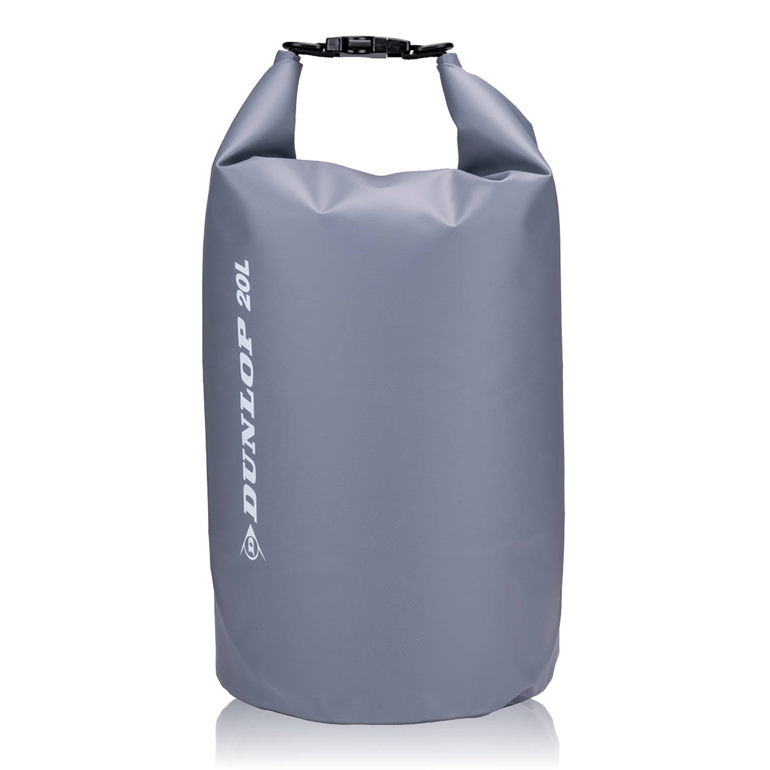 Dunlop Drybag - 20 Liter - Waterdichte Tas - 100% Polyester Waterdichte Zak - Stofdicht - Dry Bag Grijs