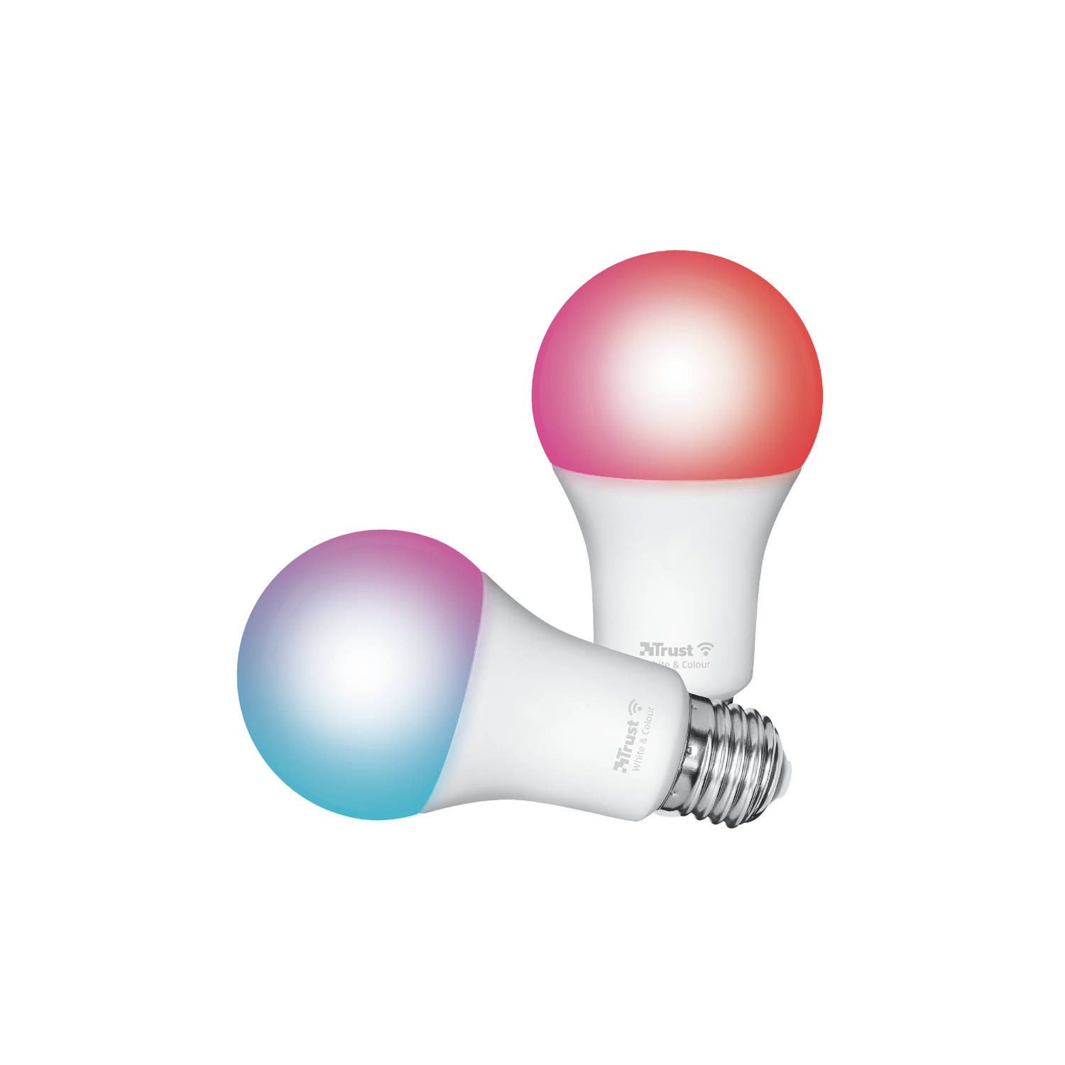 Trust Smart Home Slimme WiFi RGB Ledlamp E27 (Dubbelpak)