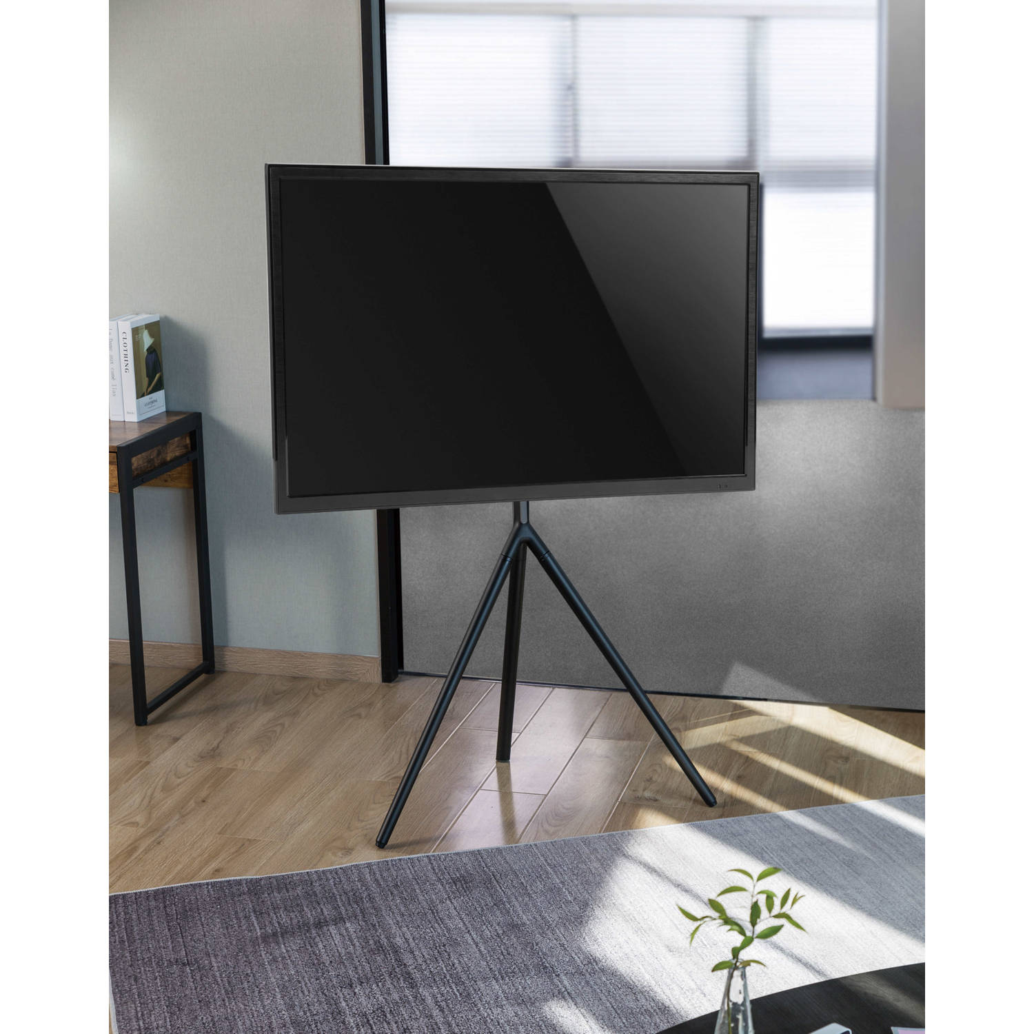 patroon middernacht Appartement Tv standaard statief schildersezel design studio - draaibaar - tot 65 inch  | Blokker