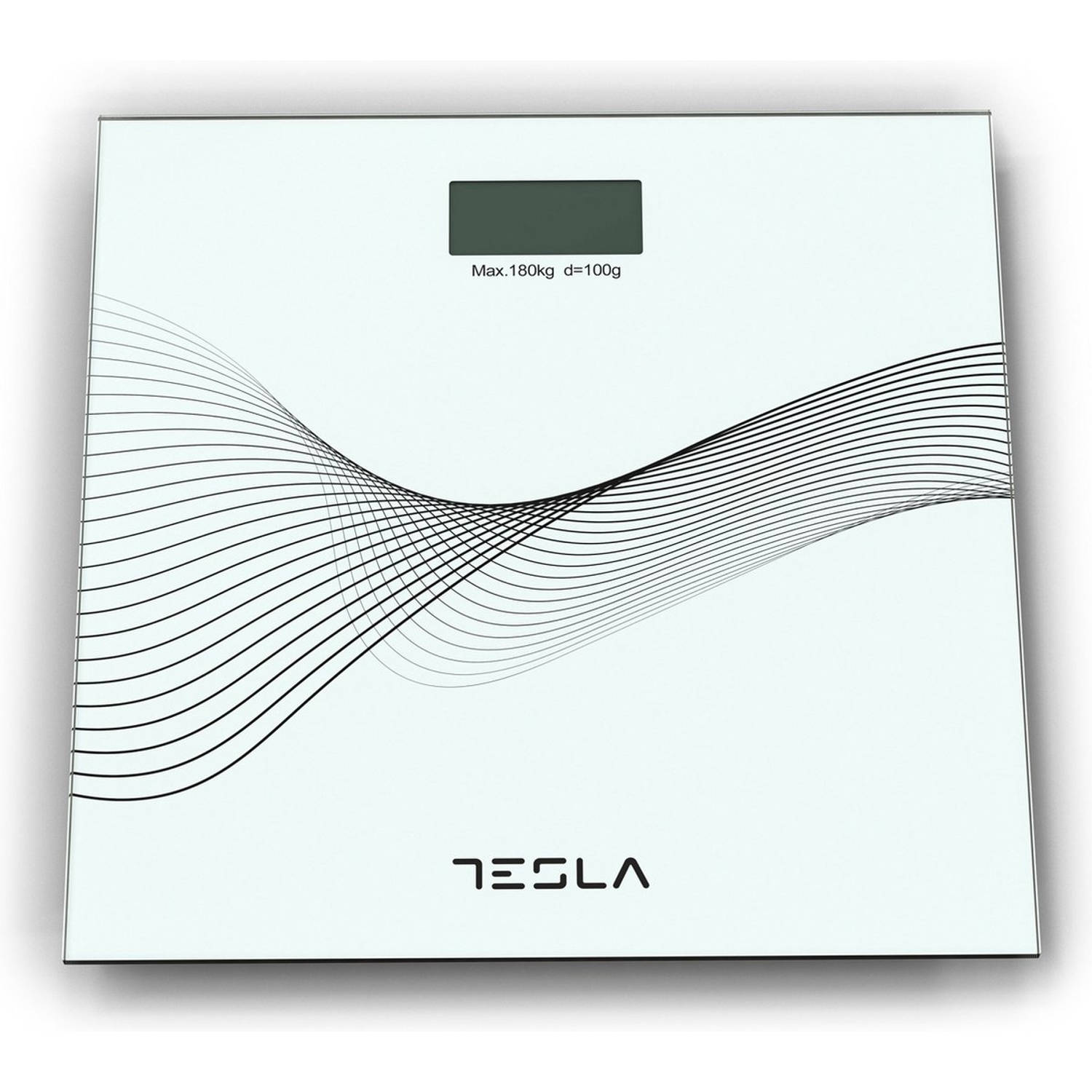 Tesla BS103W - Weegschaal - 3-180KG - Glas
