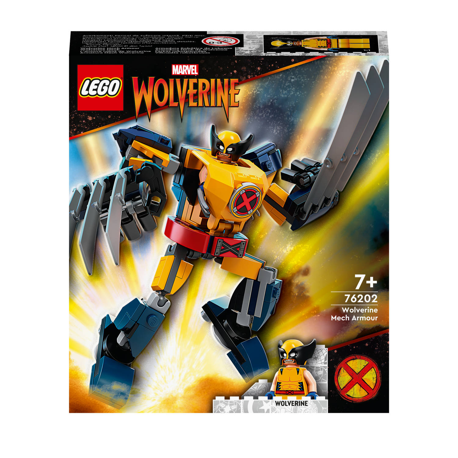 LEGO Marvel Wolverine Mechapantser - 76202