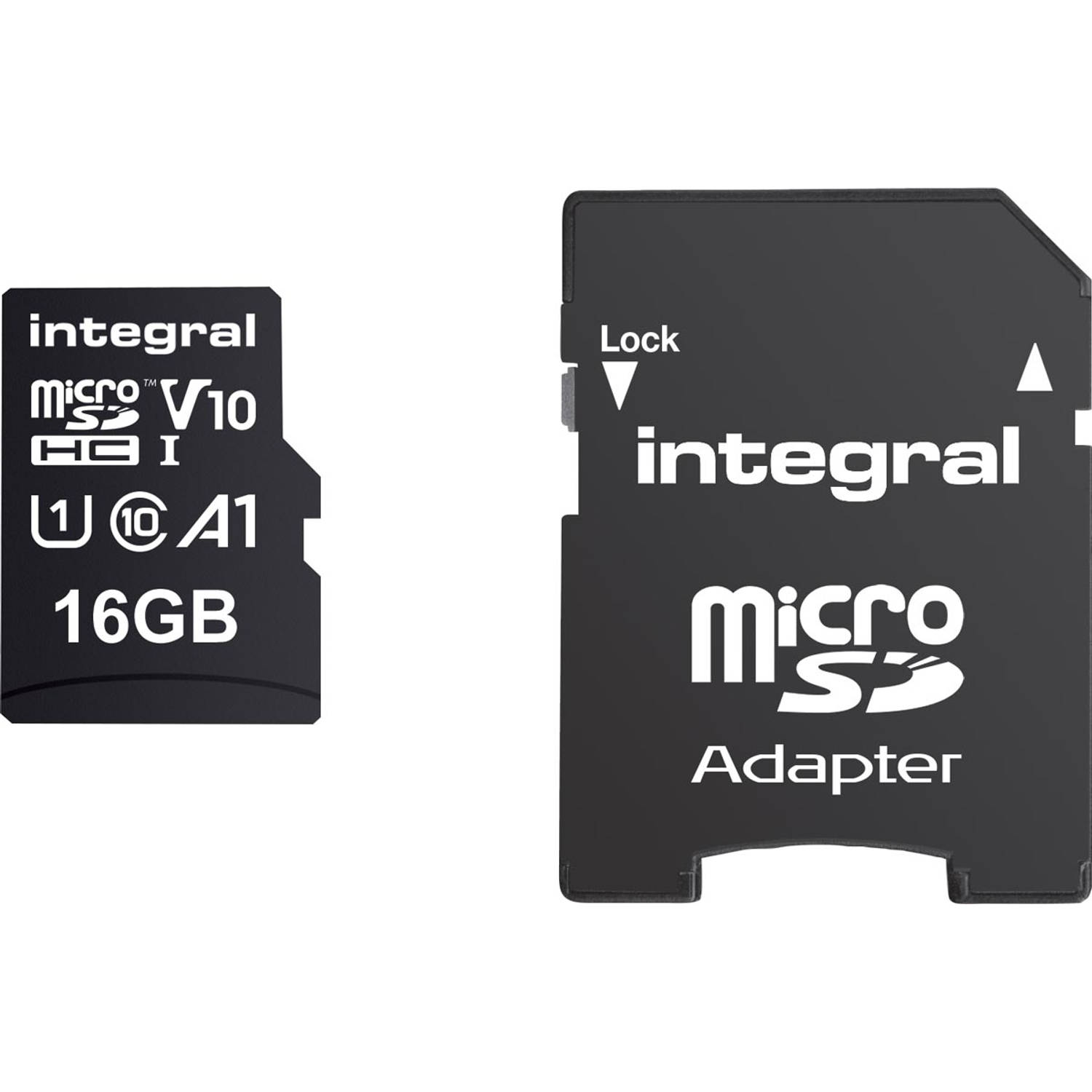 Geheugenkaart Integral Micro SDHC V10 16GB