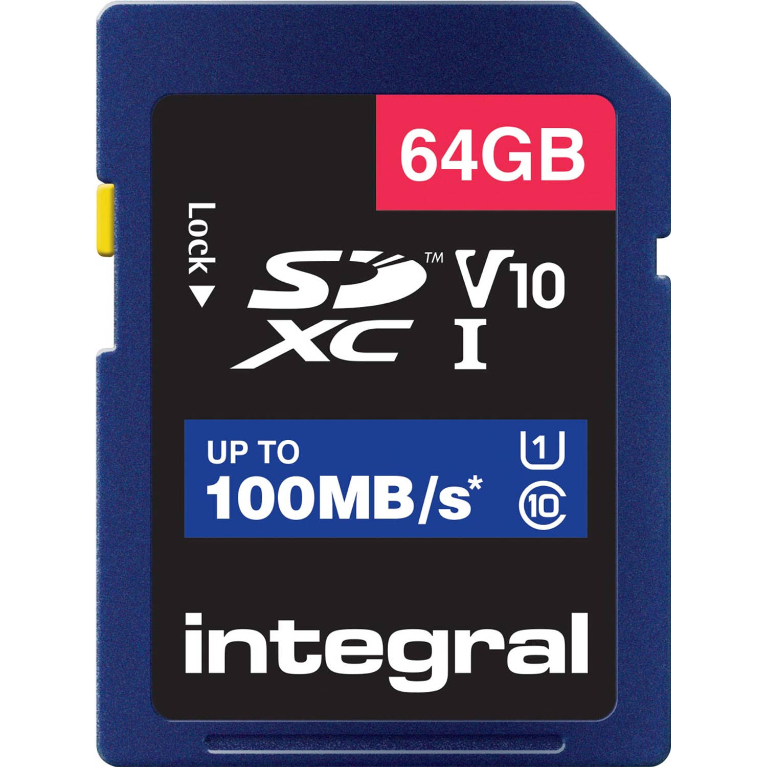 Integral geheugenkaart SDXC, 64 GB