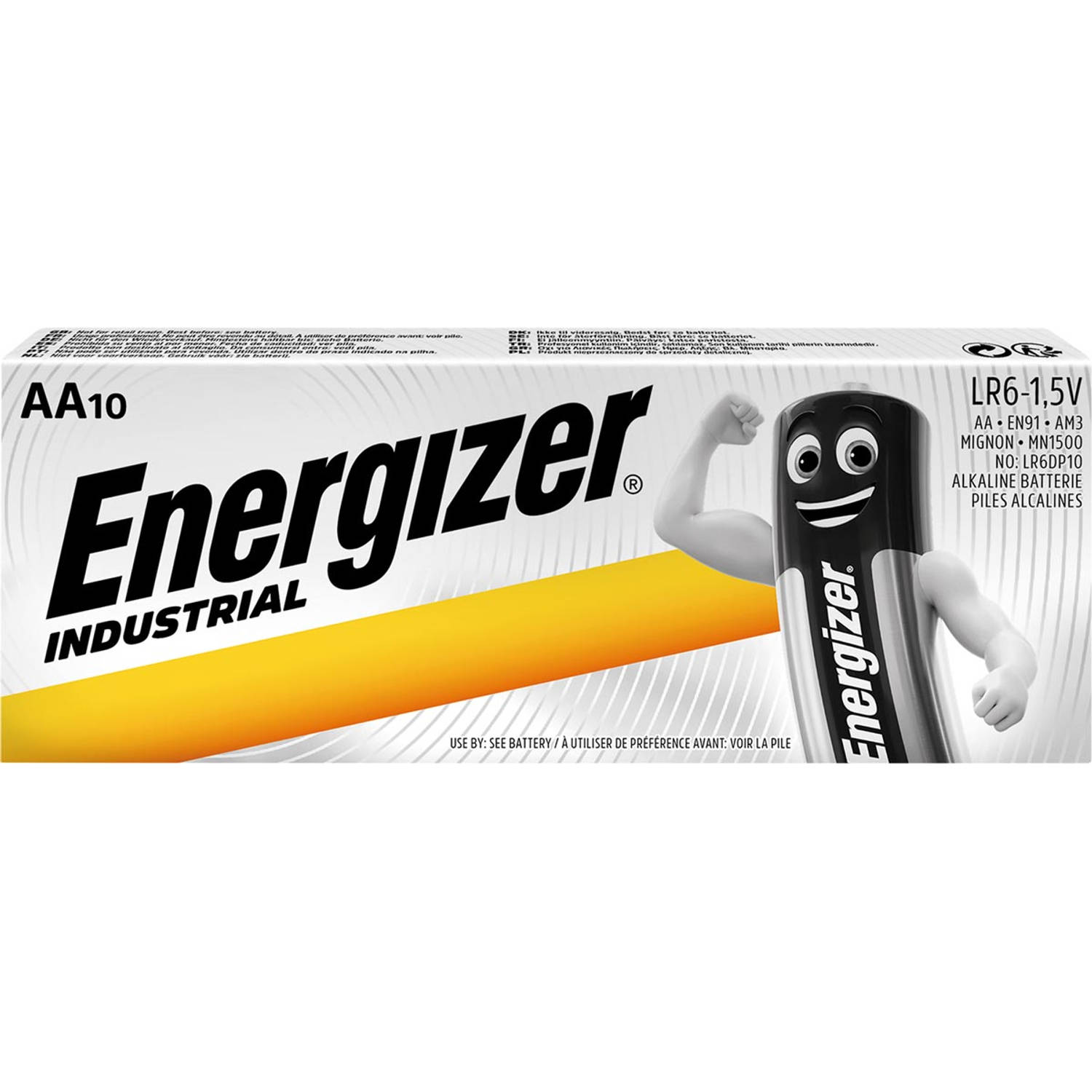 Energizer Batterij Energizer Industrial AA-Doos 10 (361056)