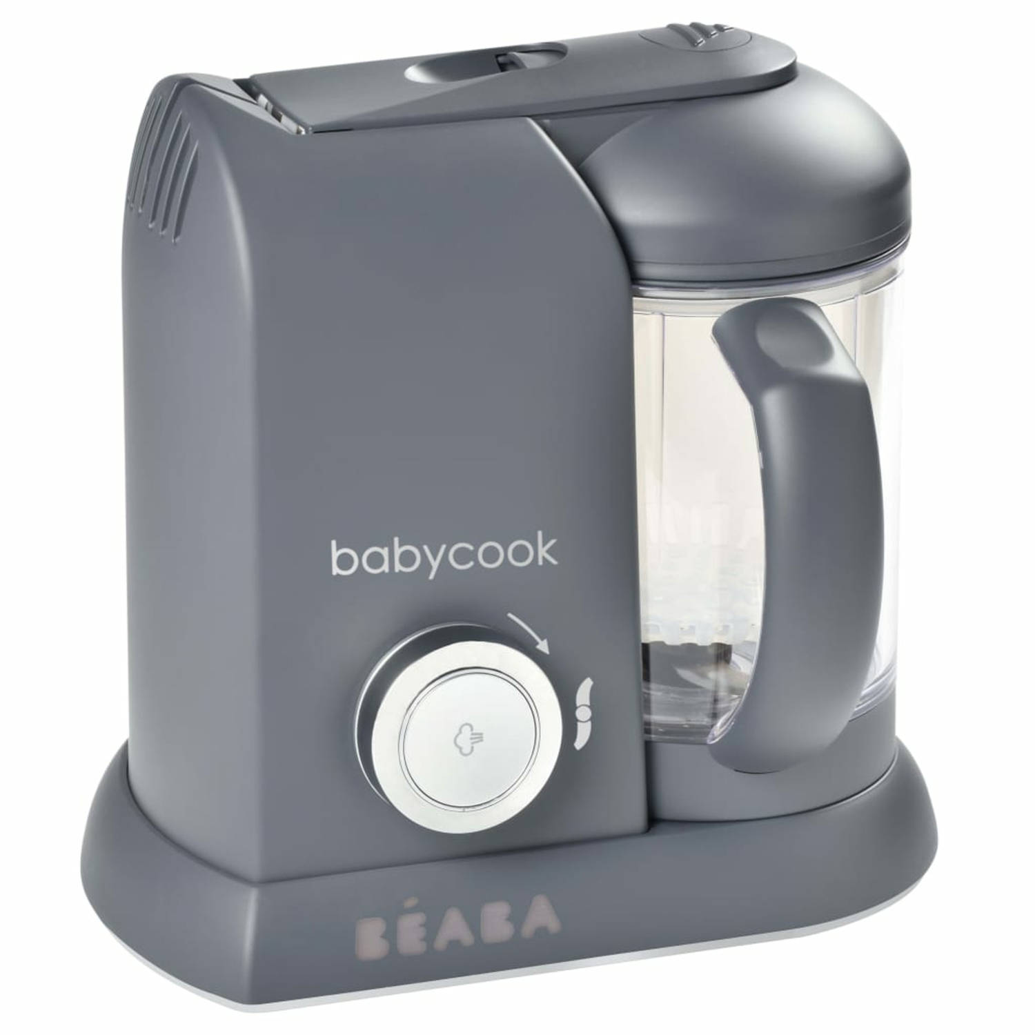 Beaba Babyvoeding machine 4-in-1 Babycook Solo 1100 ml donkergrijs