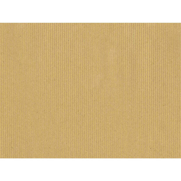 Berlin cadeaupapier - Eco bruin kraft assortiment inpakpapier - 2 meter x 70 cm - 10 Rollen