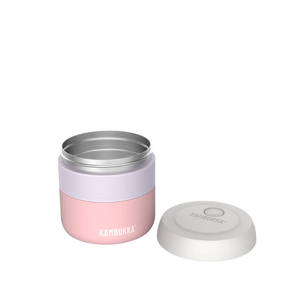 Kambukka - Bora Lunchbox 400 ml Baby pink - Roestvast Staal - Roze