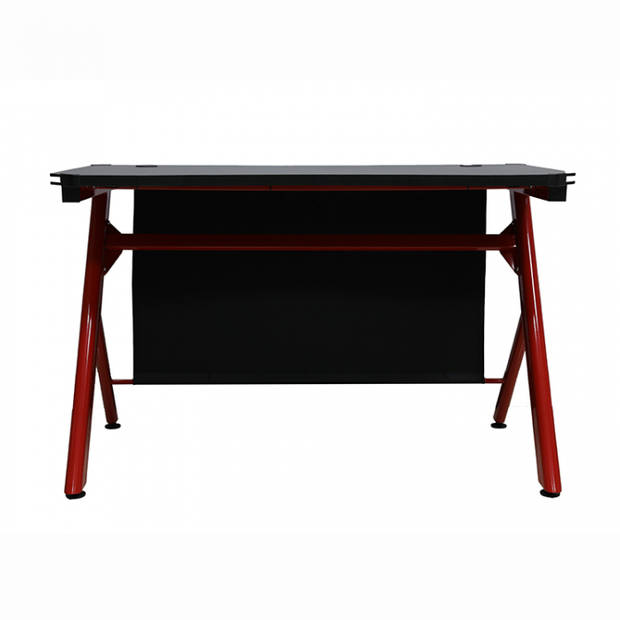 Bureau computer game tafel Sirocco - gaming desk - met led verlichting - 120 x 60 cm