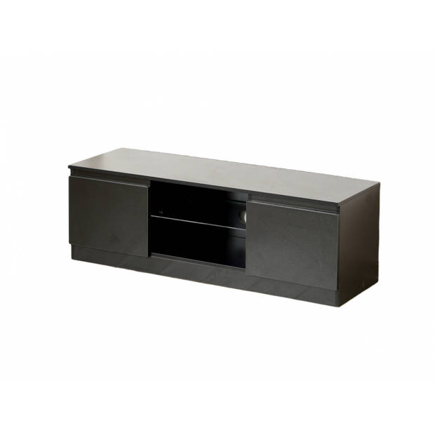 TV meubel dressoir - TV kast - 120 cm breed - zwart