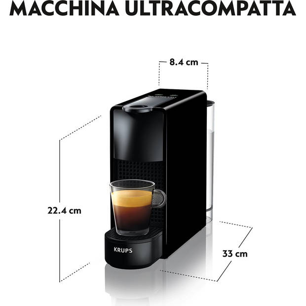 Krups Nespresso Essenza Mini XN1108 - Koffiecupmachine - Zwart