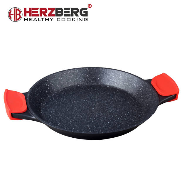 Herzberg HG-7132PP: 32cm Paella Pan
