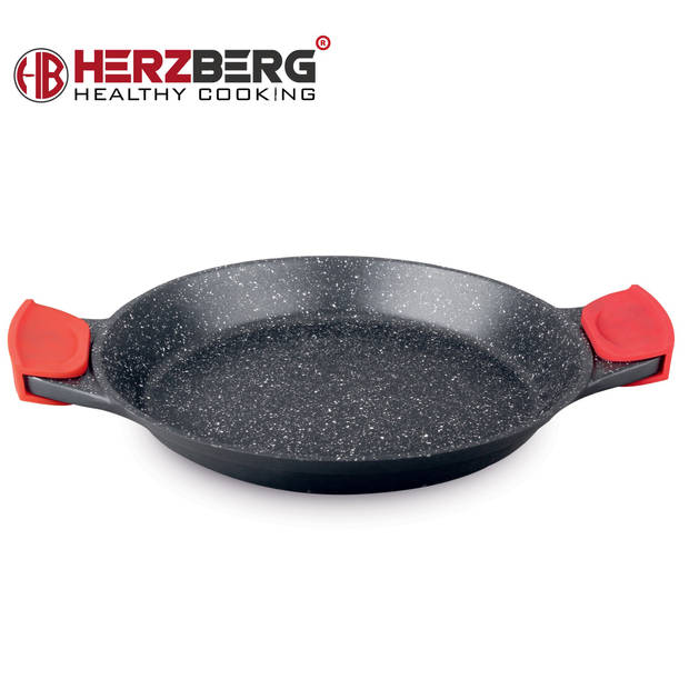 Herzberg HG-7132PP: 32cm Paella Pan