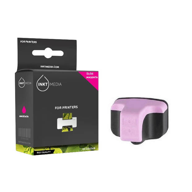 Inktmedia® - Inktcartridge - Geschikt HP 363 C8775EE inktcartridge licht magenta - Cartridge met Inkt