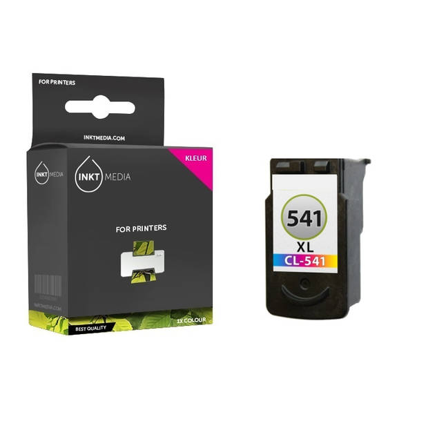 Inktmedia® - Inktcartridge - Geschikt Canon CL-541XL inktcartridge kleur hoge capaciteit - Cartridge met Inkt