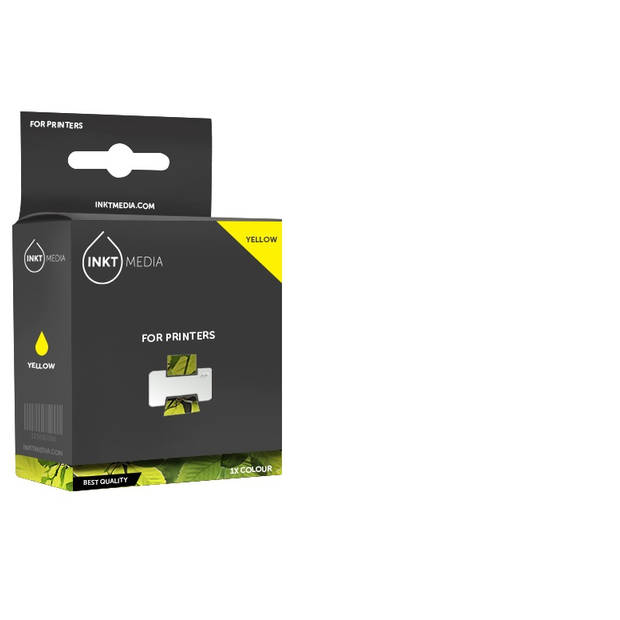 Inktmedia® - Inktcartridge - Geschikt Epson 405XL inktcartridge geel hoge inhoud - Cartridge met Inkt