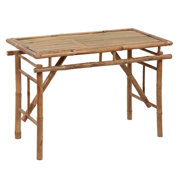 vidaXL Tuintafel inklapbaar 115x50x75 cm bamboe