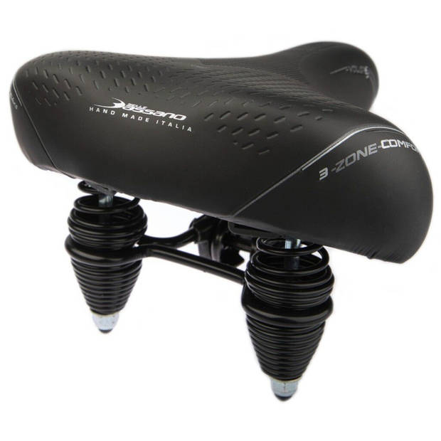 Selle Bassano Zadel Sb XXL cruiser zwart