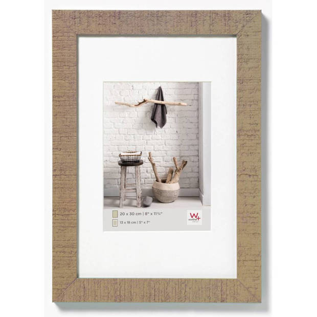 Fotolijst 20x30cm Beige - Hout - Home