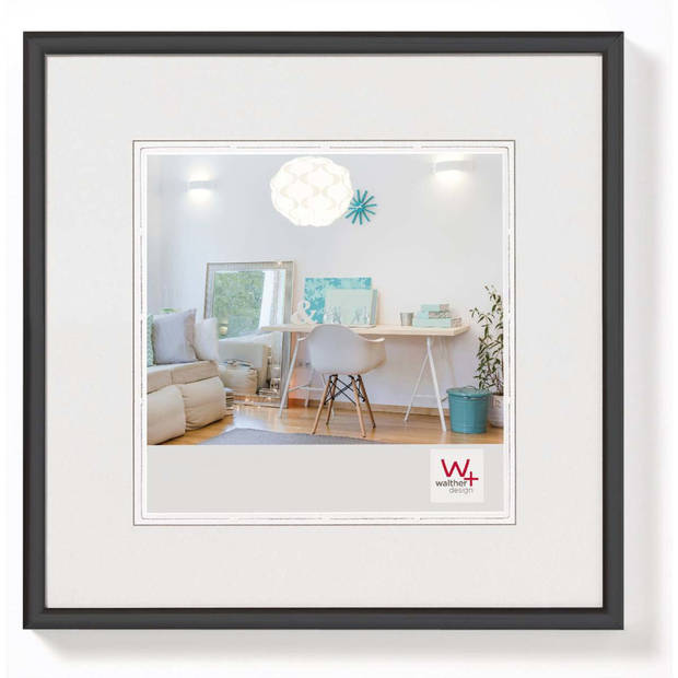 Walther Design New Lifestyle Kunststof Fotolijst 30x30cm Zwart