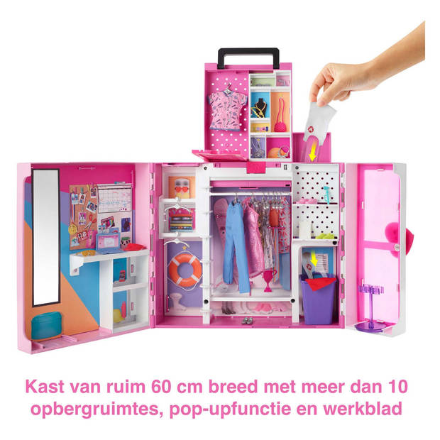 Barbie Super Kledingkast - Speelfigurenset