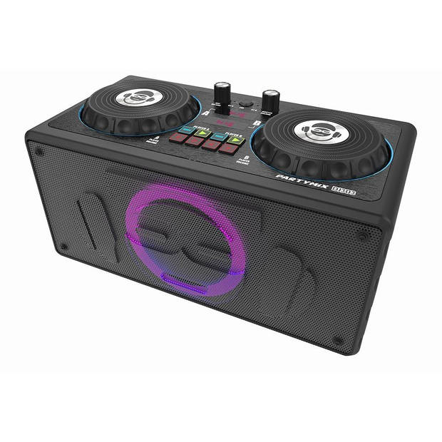 iDance DJ303 Audio Party Speaker - Draadloos - Bluetooth 5.0 en USB - 2 Mixers - Inclusief Microfoon