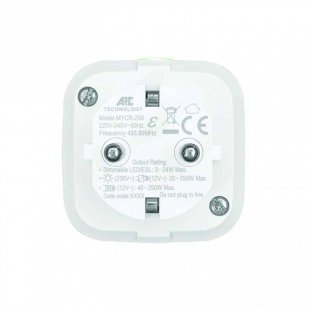 Klikaanklikuit compacte stopcontactdimmer set ACC2-250R NL